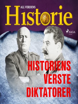 cover image of Historiens verste diktatorer